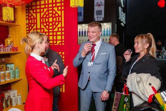 渠道布局与拓展提速，茅台亮相俄罗斯第31届国际食品展